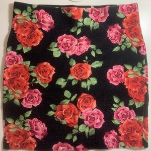 Rose Pencil Skirt